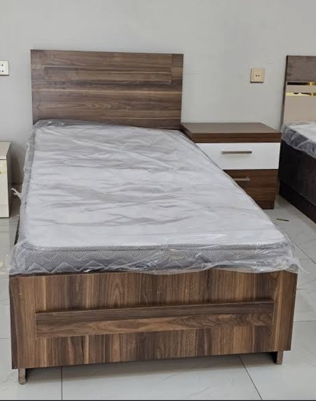Yeni, Təknəfərlik çarpayı, Bazasız, Matras ilə, Siyirməsiz — Yataqlar, Bakı (3)