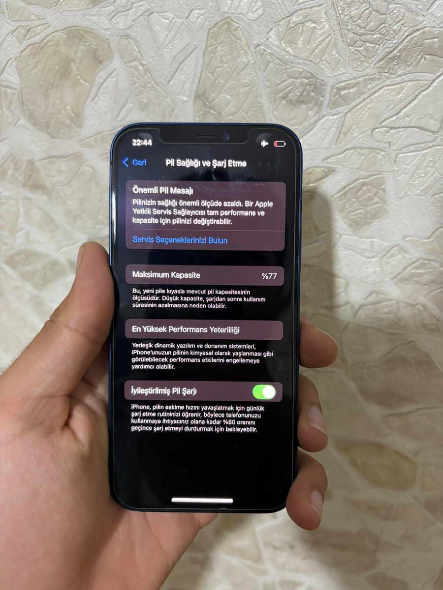 Apple iPhone 12 Blue 128GB/4GB — Smartfonlar, Bakı (2)