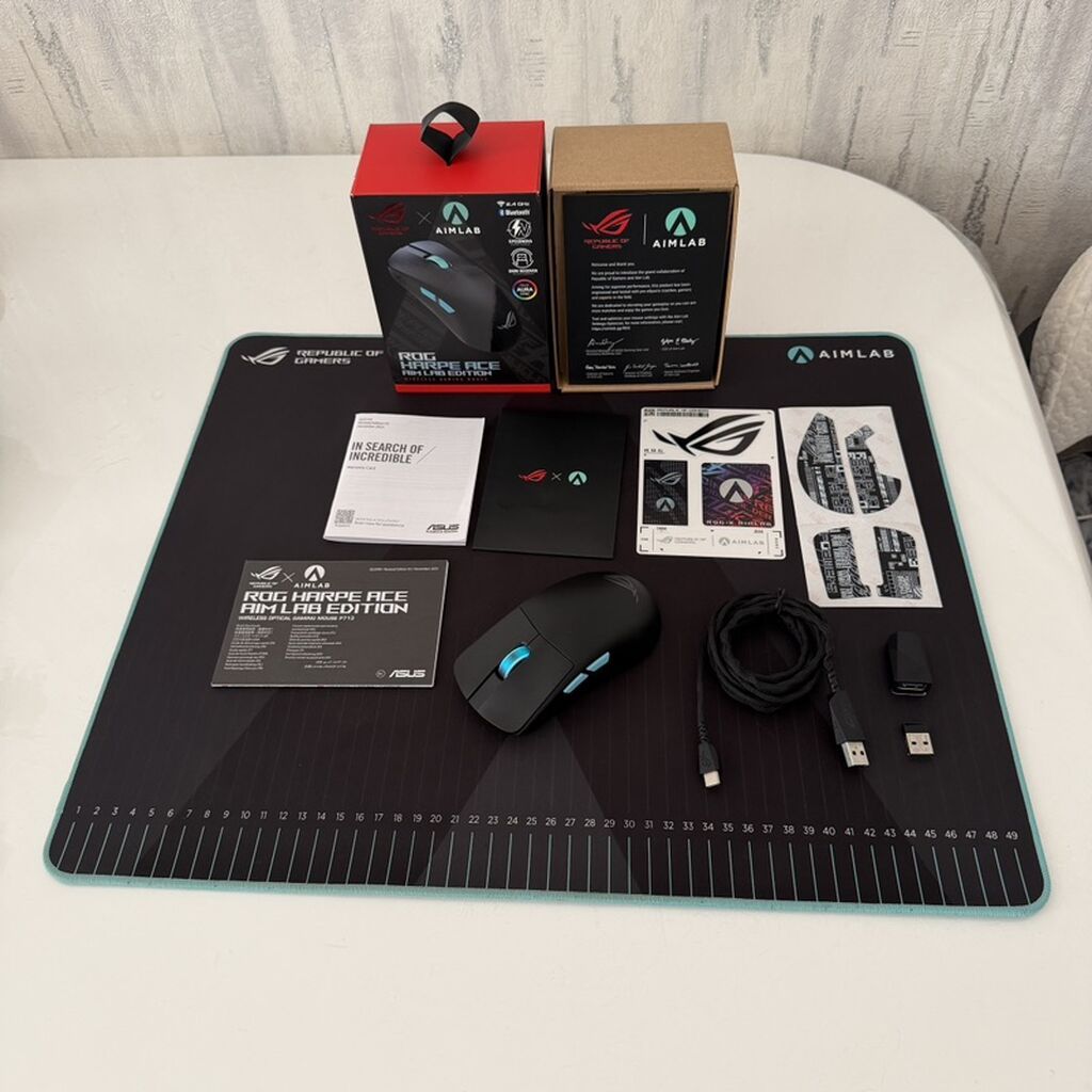 Ölkədə tapılmayan premium model original ASUS maus və maus altlığı — Klaviaturalar və siçanlar, Bakı