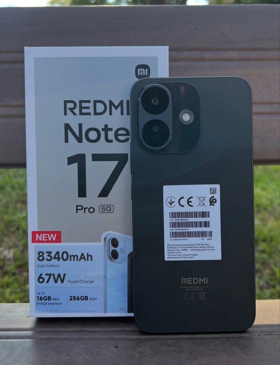 Xiaomi Redmi Note 17 Pro Black 256GB/8GB — Smartfonlar, Bakı (4)