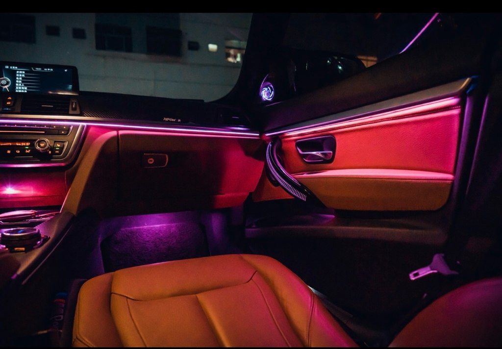 “BMW F30” ambiance işıqlar — Ehtiyat hissələri və aksesuarlar, Bakı (4)
