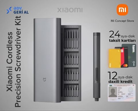 Xiaomi Cordless Precision Screwdriver Kit — Bakı