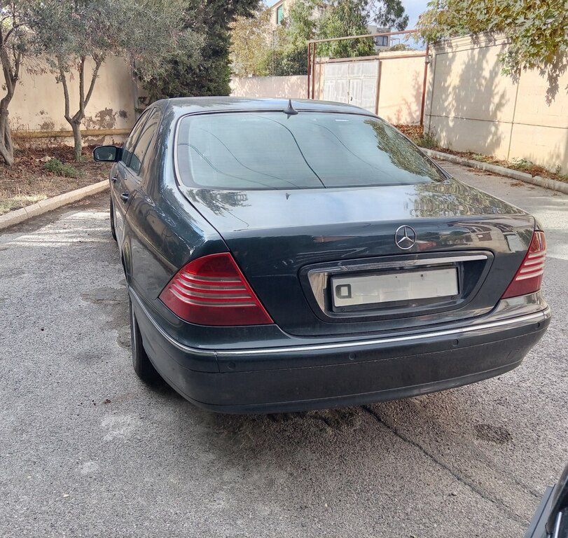 Mercedes S 320, 3.2 L, 1999 il, 180 000 km — Avtomobillər, Bakı (3)