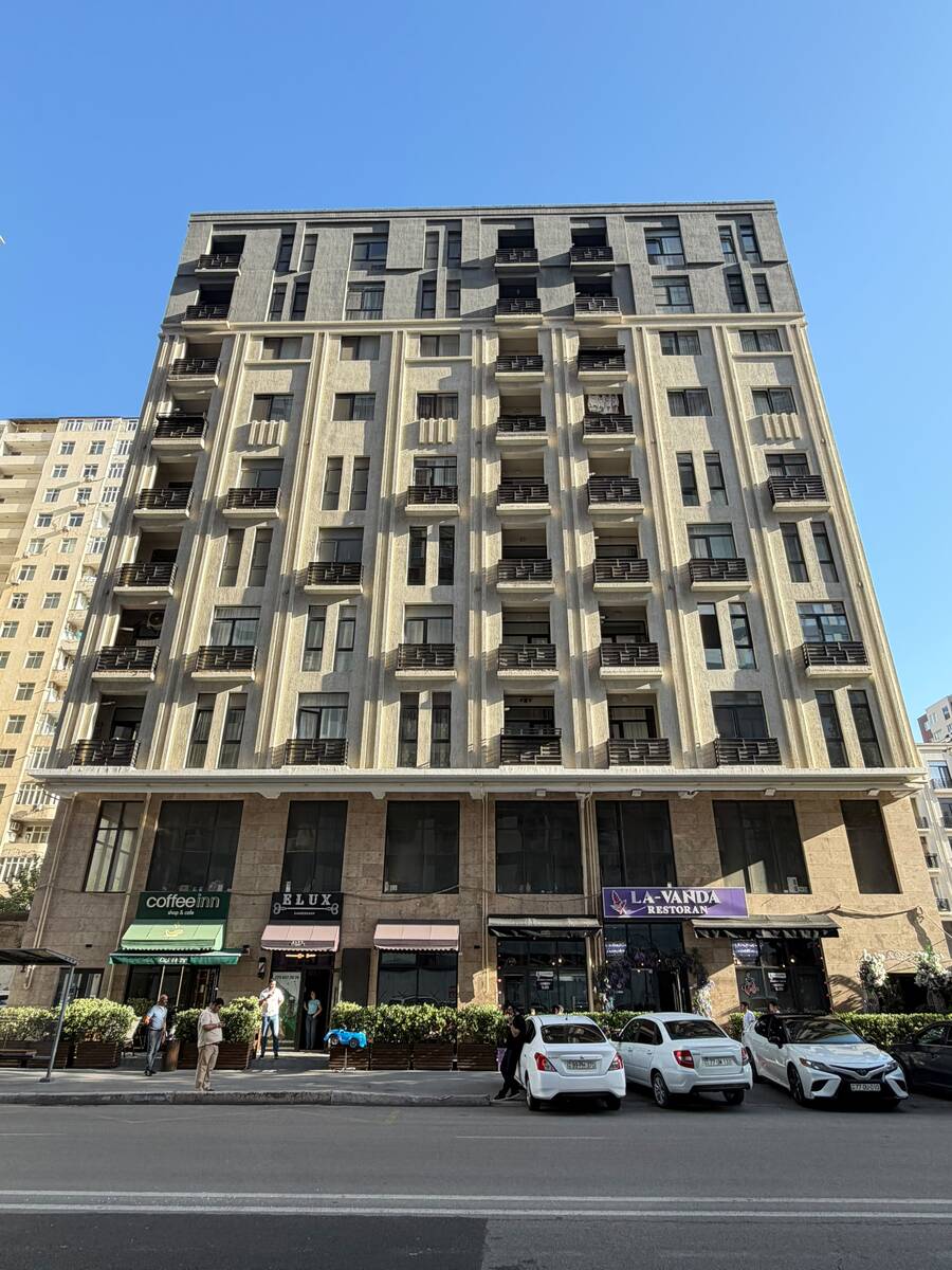 2-otaqlı yeni tikili, Nəsib bəy Yusifbəyli küç., 70 m² — Mənzil, Bakı