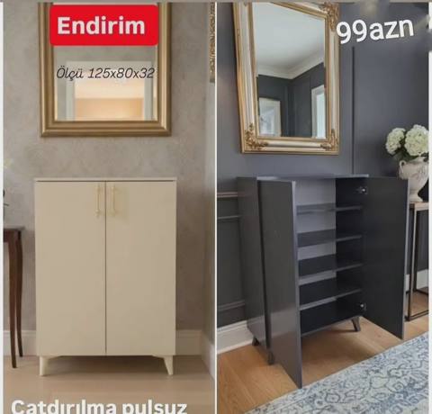 Ayaqqabı şkafı sifarişlə hazırlanır — Aynur Xanim