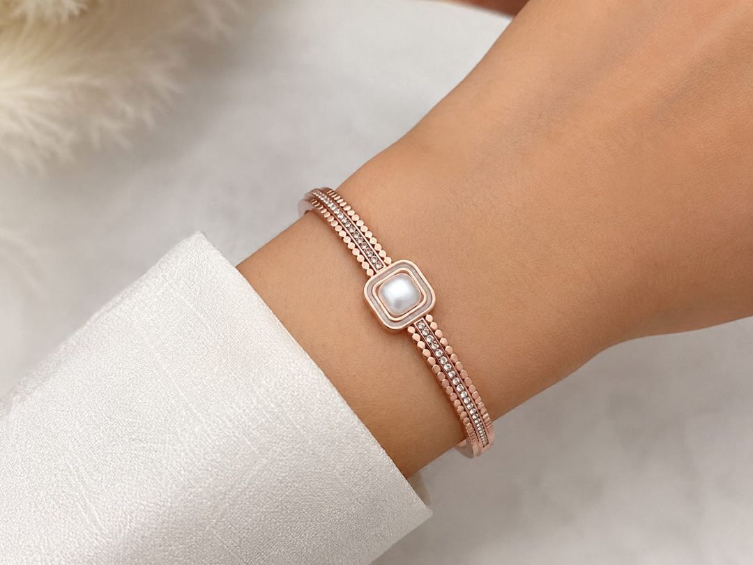 Qolbaq No brand Sərt Rose Gold Paslanmayan polad 200 mm — Mallar, Bakı
