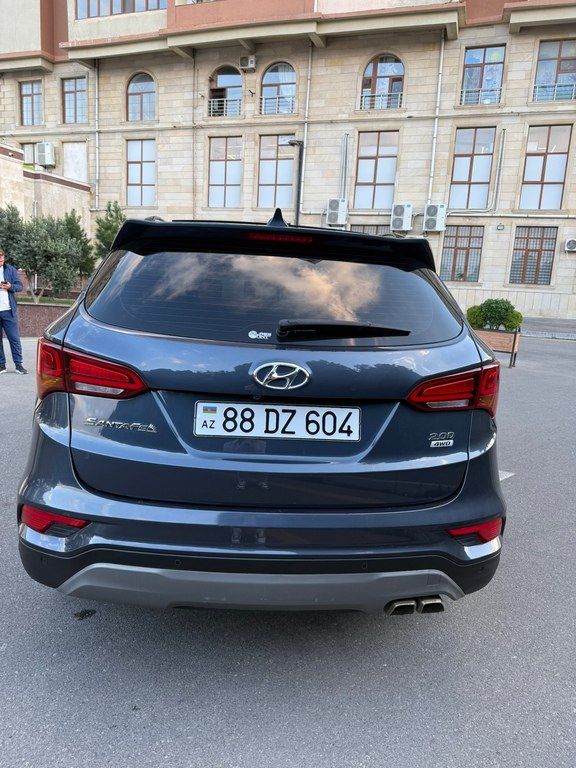 Hyundai Santa Fe, 2.0 L, 2017 il, 175 000 km 88-DZ-604 — Avtomobillər, Bakı (5)
