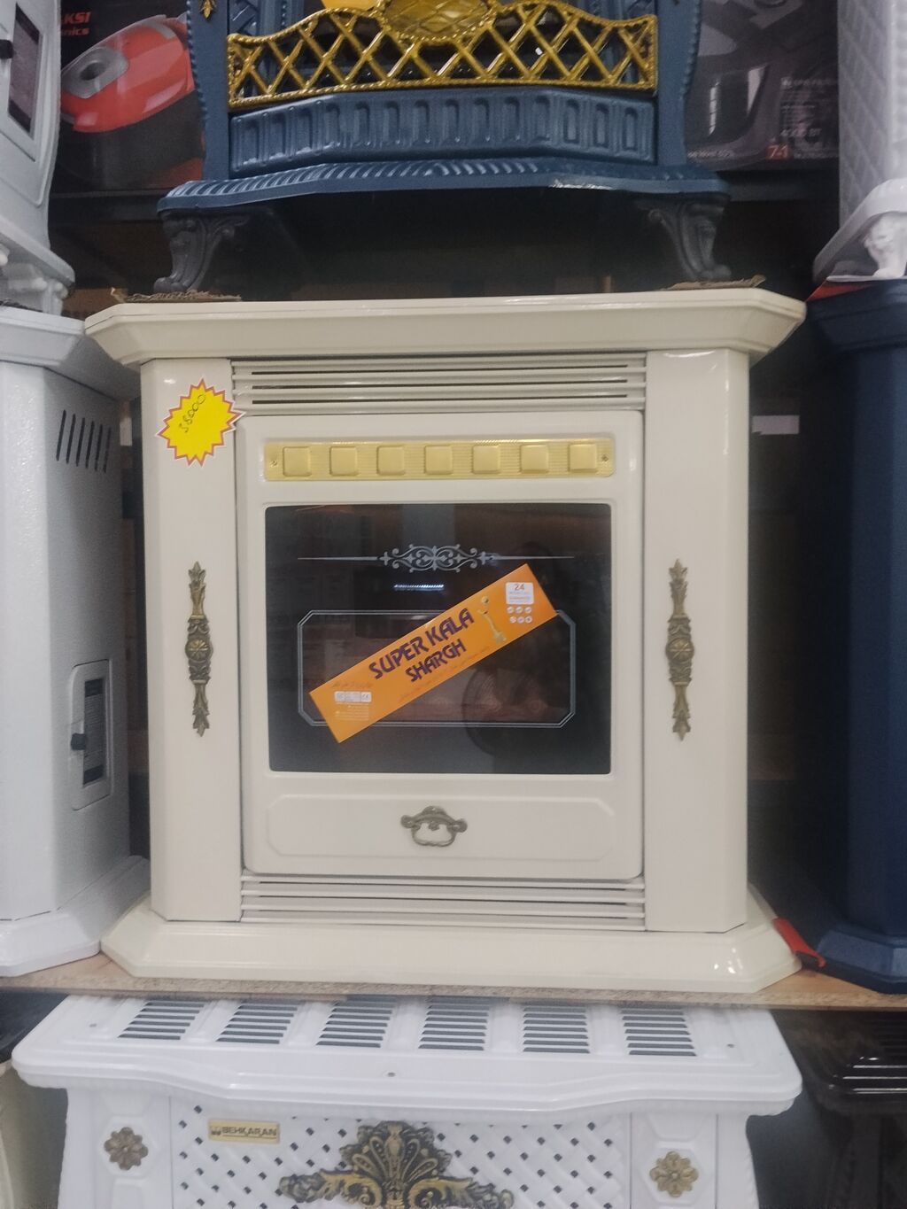Kamin Peçi, Yeni, yanacaq - Qaz, Pulsuz çatdırılma — Kaminlər, Bakı (3)