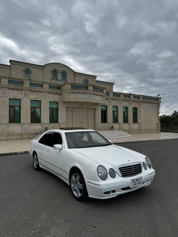 Mercedes E 240, 2.4 L, 2000 il, 348 000 km — Avtomobillər, Sabirabad (3)