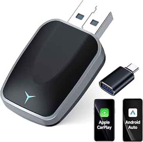 Simsiz CarPlay və Android Auto Adapteri (USB + Usb-c adapter ilə) — Bakı