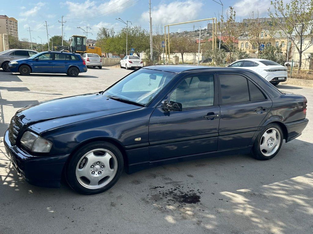 Mercedes C 180, 1.8 L, 1998 il, 500 000 km — Avtomobillər, Bakı (10)