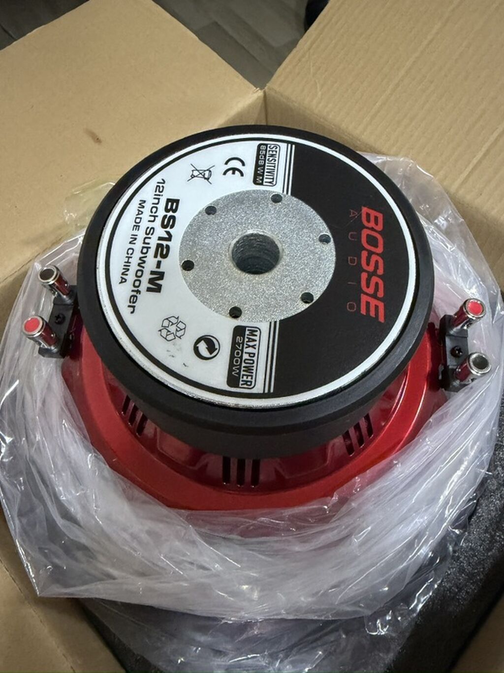 Bosse Audio BS12-M – 12 düym subwoofer Xüsusiyyətlər: - Maks. güc — Avtomobil akustikası, Bakı (4)
