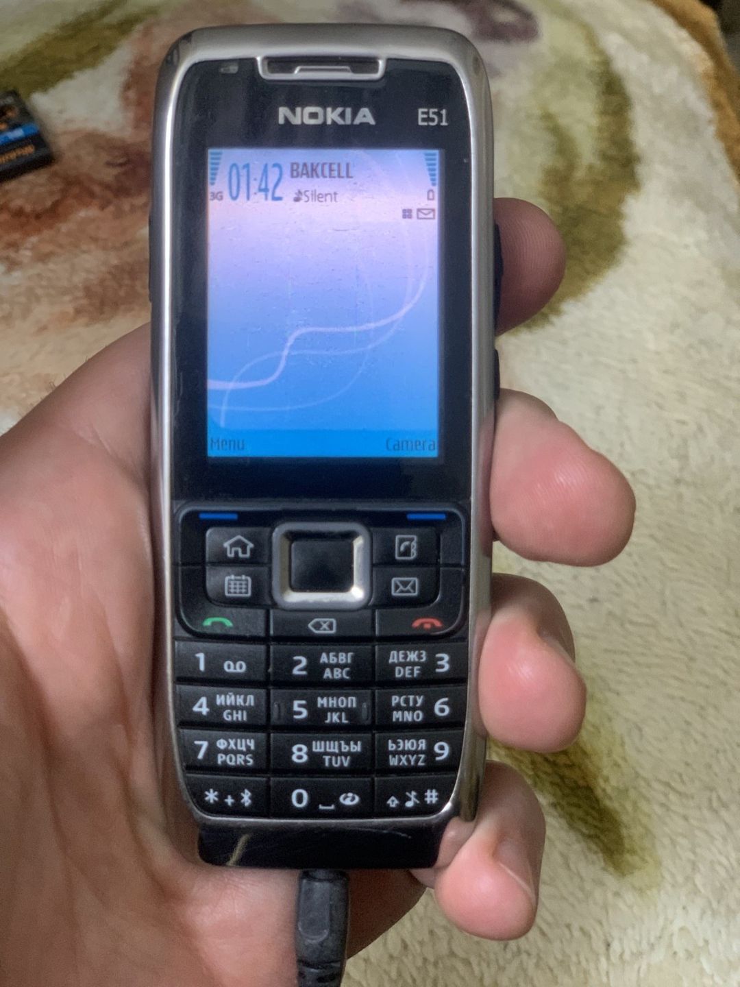 Nokia E51 Silver — Smartfonlar, Bakı (5)