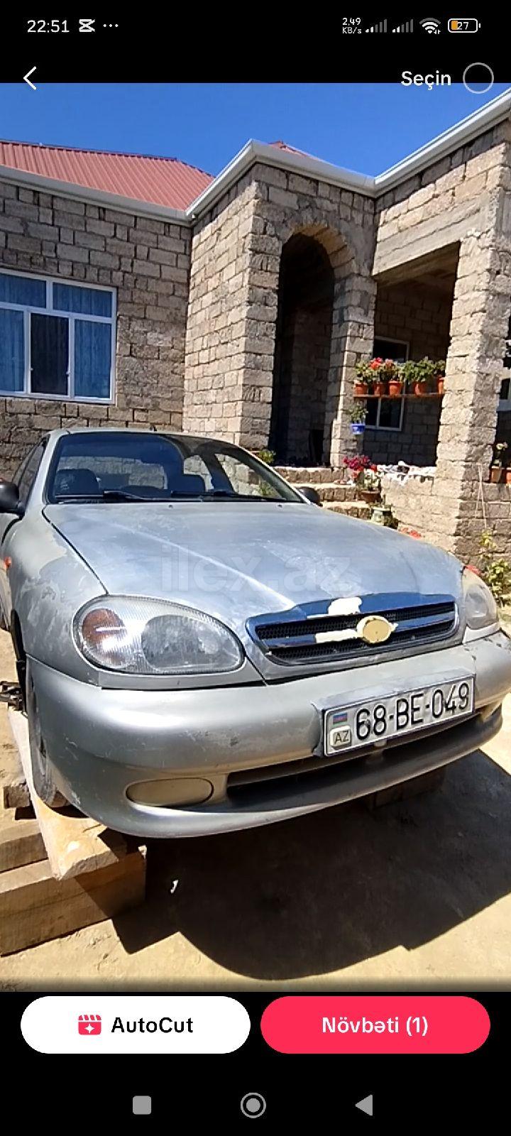 2010 Daewoo Lanos, 1.3 L, 2010, 2,000 km 68-BE-049 — Avtomobillər, Bakı (3)