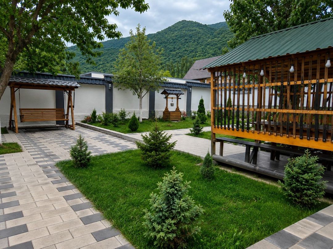 İcarəyə verilir 4 otaqlı həyət evi/bağ evi 110 m² — Ev, villa, Qəbələ (4)
