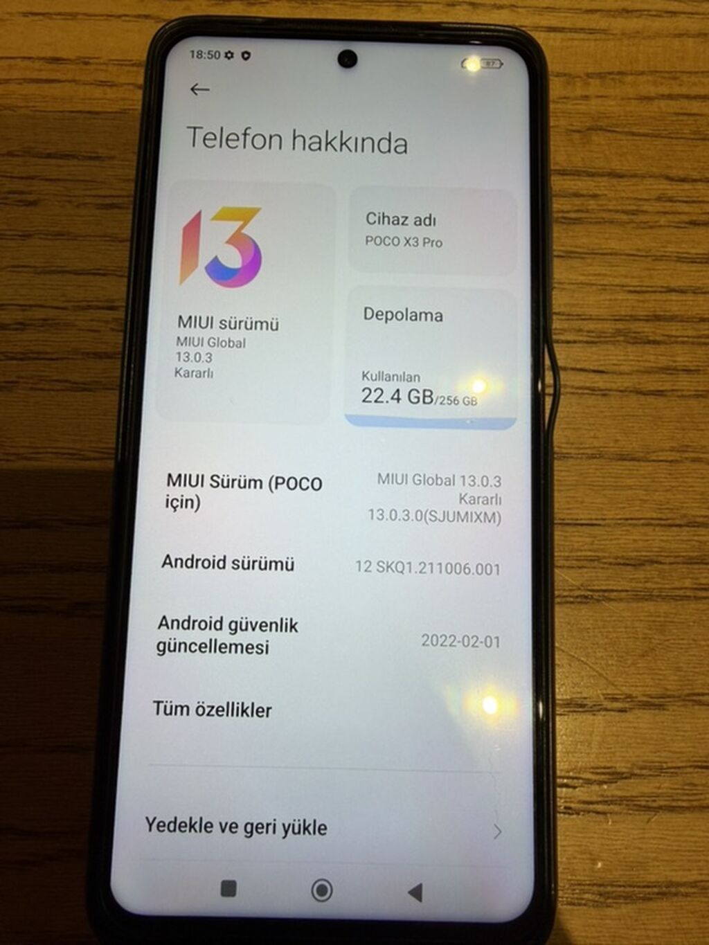 Poco X3, 256 GB, rəng - Göy, Sensor — Xiaomi, Bakı (7)
