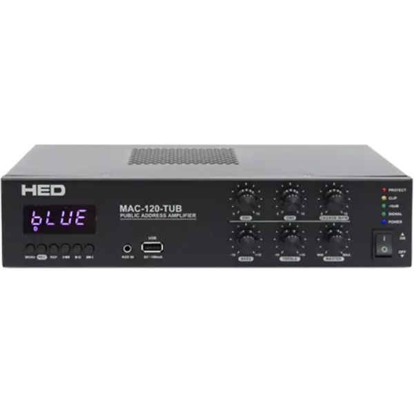 Gücləndirici HED MAC-120W/100V-TUB (LT) — Studiya və konsert üçün, Bakı