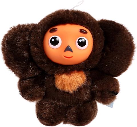 Yumşaq oyuncaq çeburaşka peluş qəhvəyi 20 sm MS256002 — Bakı