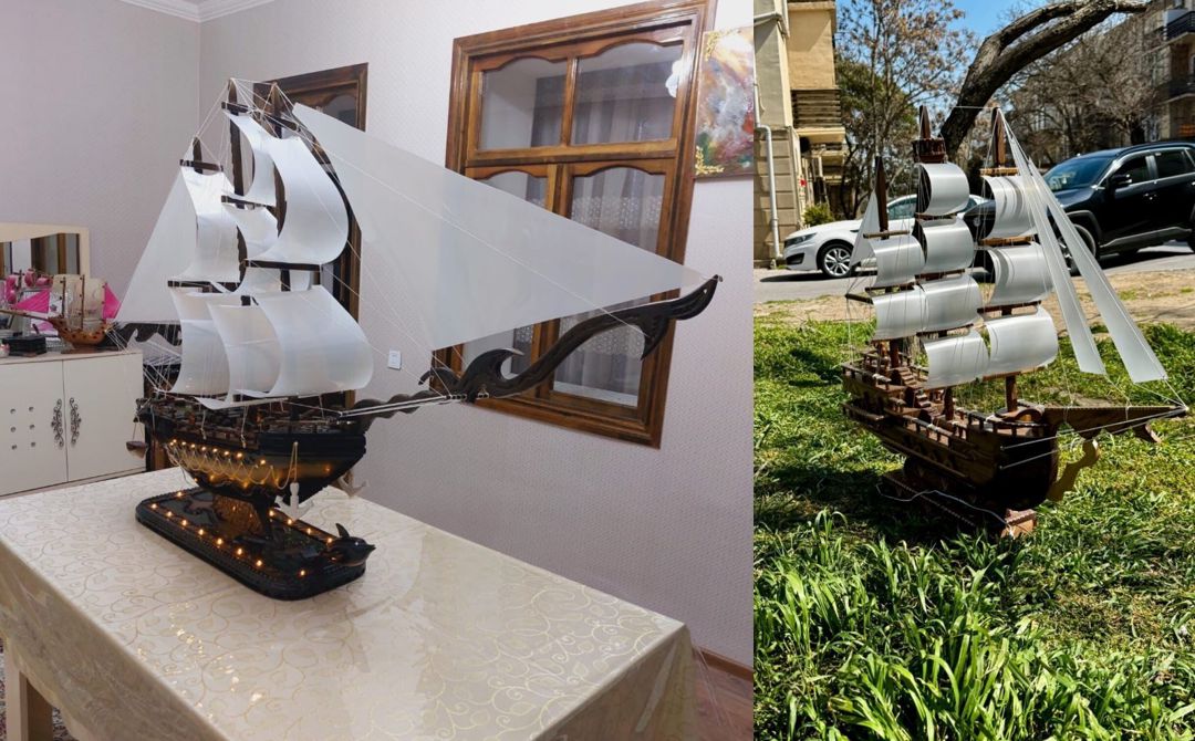 Gəmi modeli — Kolleksiyalar, Bakı (3)