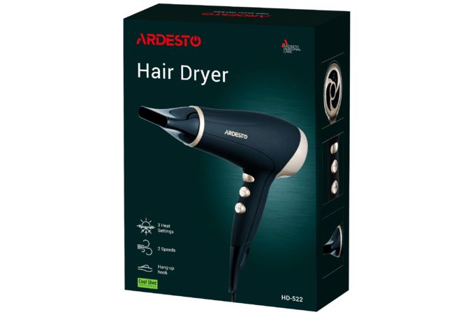 Fen - Saç qurutma maşını Ardesto HD-522 — Ev texnikası, Bakı (2)