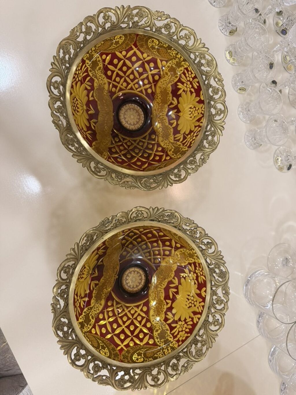 Hər biri 150 Azn. 8 parça cehizlik və servantlıq bronz qablar — Süfrə qabı, Bakı (4)