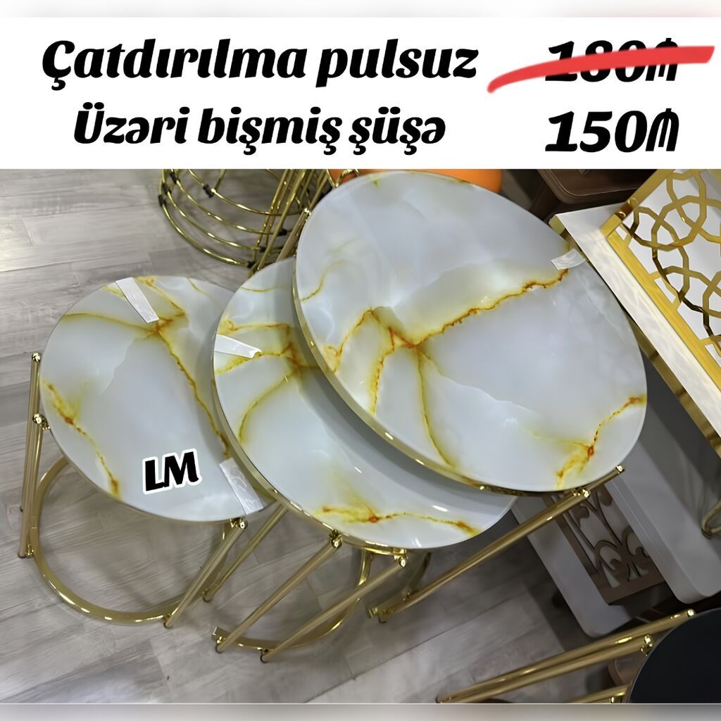 Jurnal masası, Yeni — Masalar, Bakı (2)