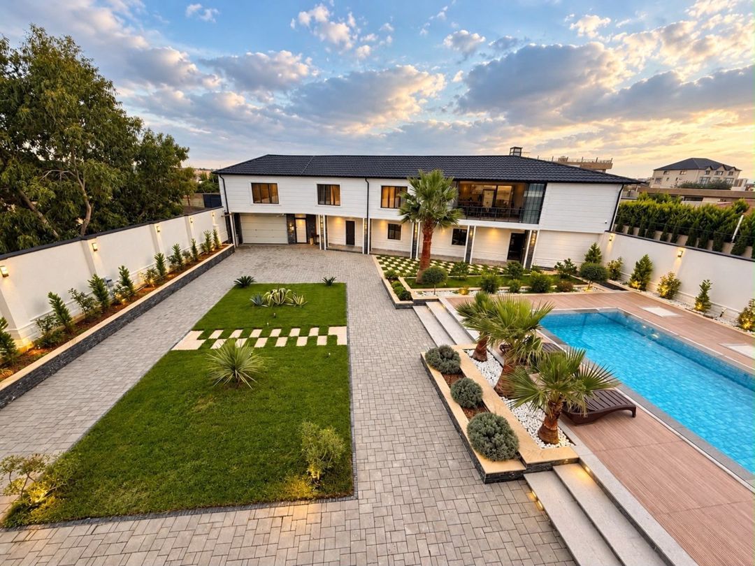 Satılır 10 otaqlı həyət evi/bağ evi 400 m² — Ev, villa, Bakı (7)