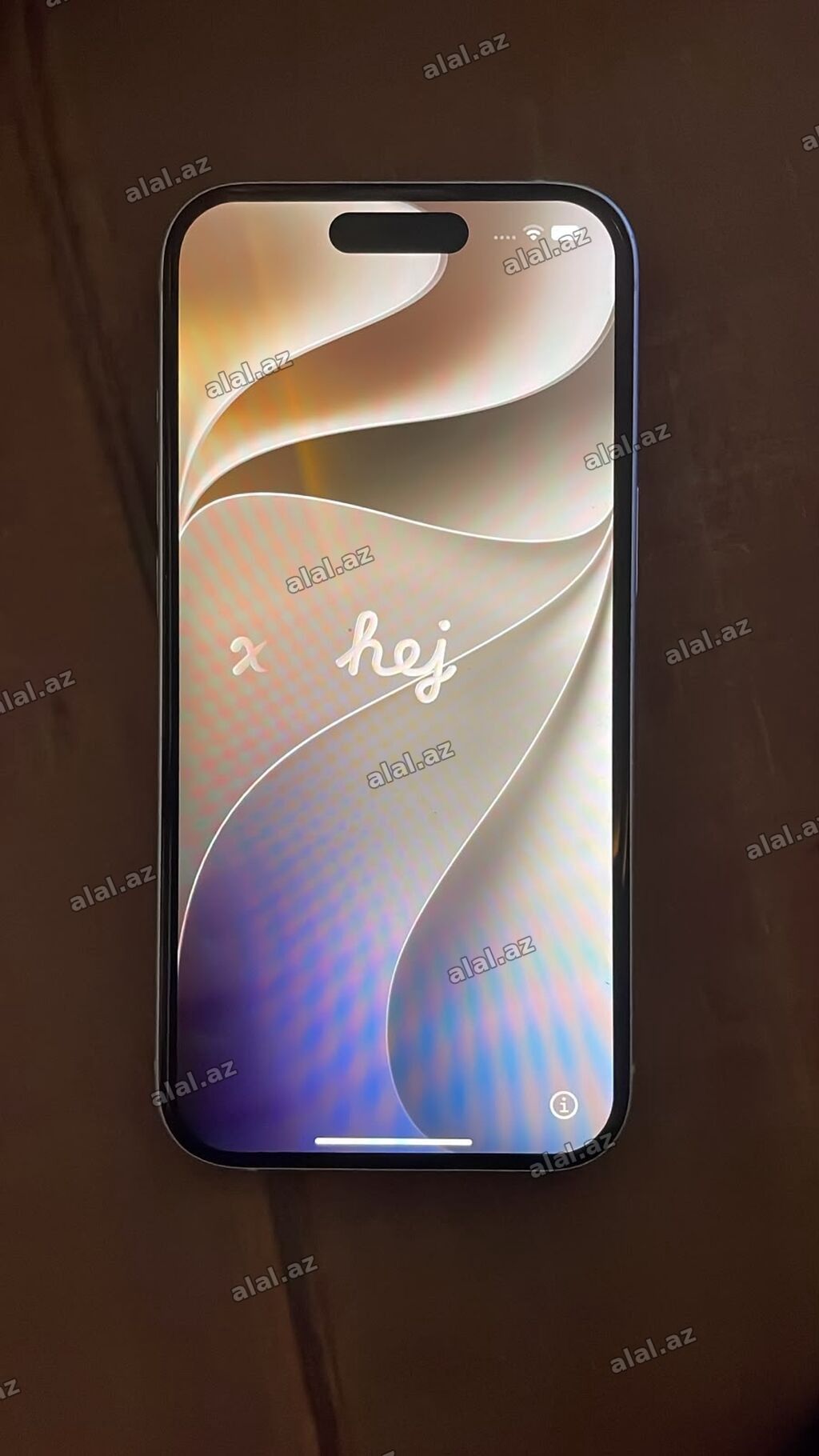 IPhone 15, 128 GB, Blue Titanium, Face ID — Elektronika, Bakı