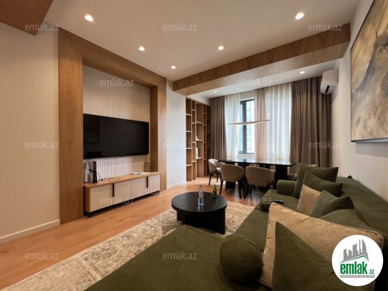 İcarəyə verilir 3 otaqlı 117 m² yeni tikili Bayıl — Mənzil (4)