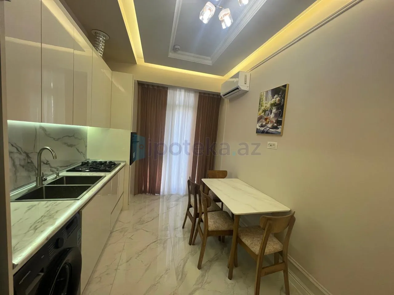 3 Otaq, Yeni tikili, Nərimanov r., 85.00 m² — Mənzil, Bakı (5)
