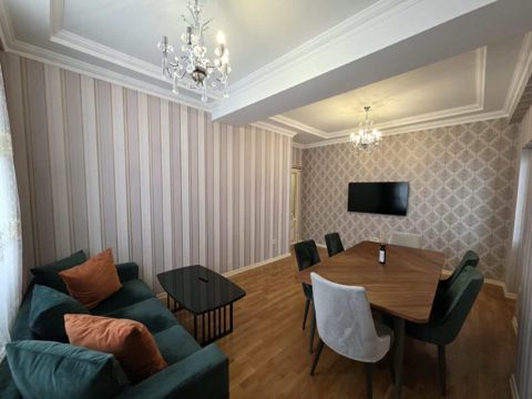 İcarəyə verilir 3 otaqlı yeni tikili 98 m² — Bakı