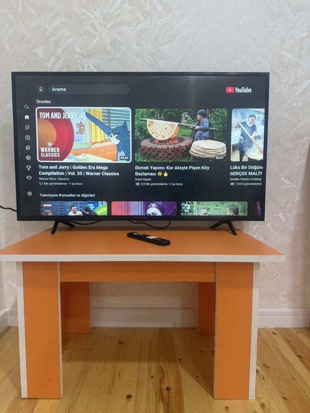 Ciddi alici narahat etsin Smart TV + pult (incə çərçivə, masaüstü — Televizorlar, Digah