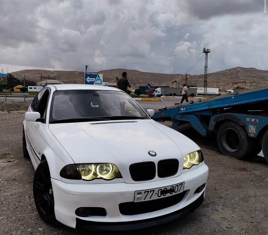 BMW 318, 1.9 L, 2000 il, 295 000 km 77-CO-907 — Avtomobillər, Bakı (6)