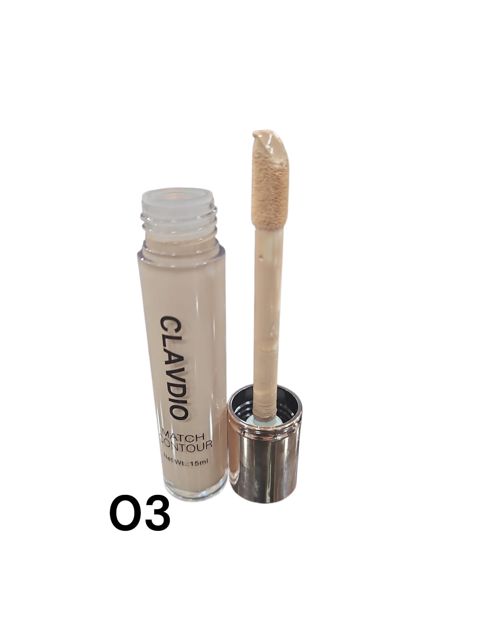 Üz üçün konsiler Clavdio Match Contour 03, 15 ml — Bakı