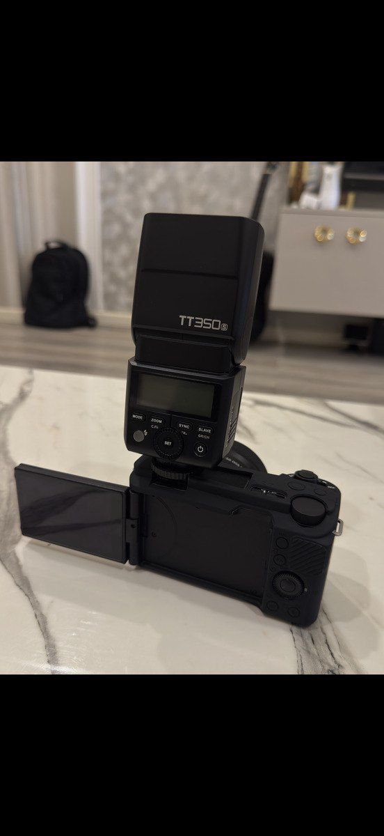Sony ZV-E10 II + Godox TT350S 256 GB SD kart Tam dəst — Foto və video texnikası, Bakı (3)