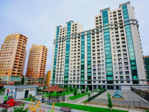 İcarəyə verilir 3 otaqlı yeni tikili 155 m² — Bakı