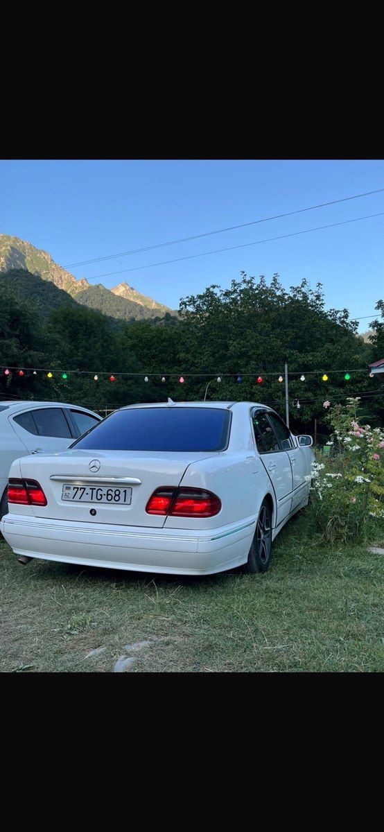 Mercedes E 220, 1997 il 77-TG-681 — Avtomobillər, Bakı (2)