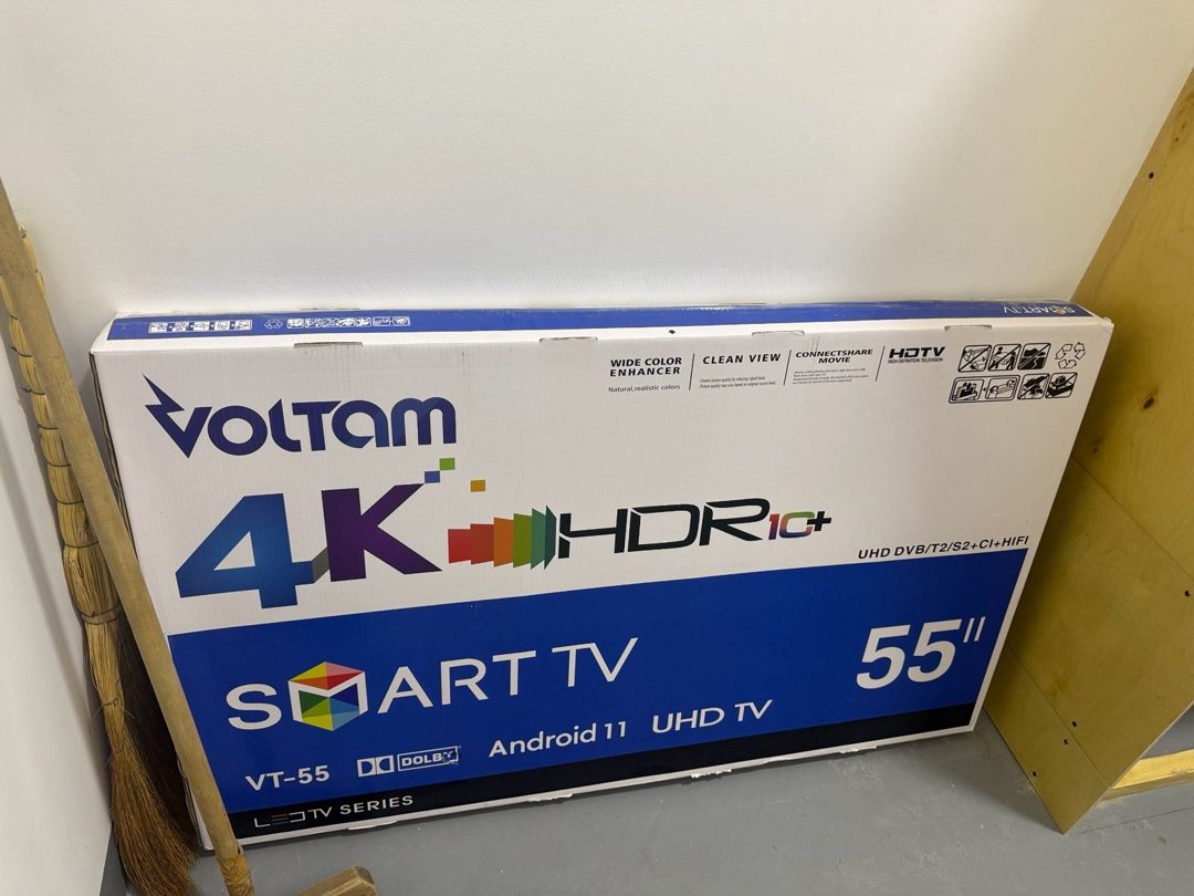 Televizor Voltam 55” 4K UHD Smart TV — TV və Video, Bakı