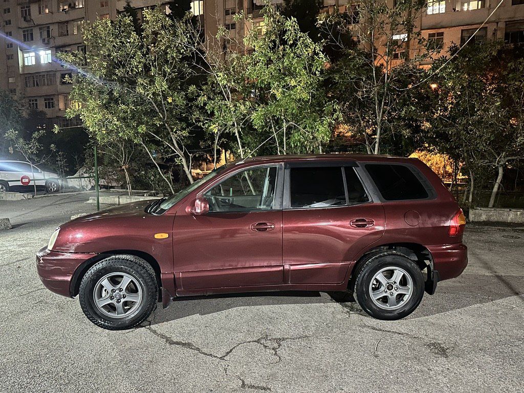 Hyundai Santa Fe, 2.4 L, 2001 il, 484 111 km 99-XJ-874 — Avtomobillər, Bakı (12)