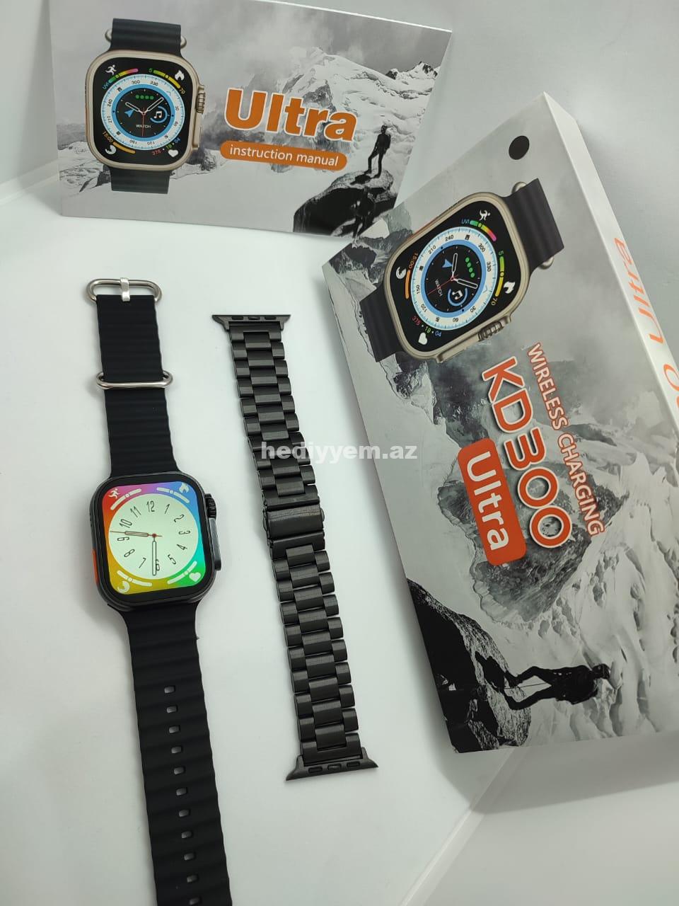 Saat Smart Saat KD300 Ultra Apple Watch — Qol saatları, Bakı