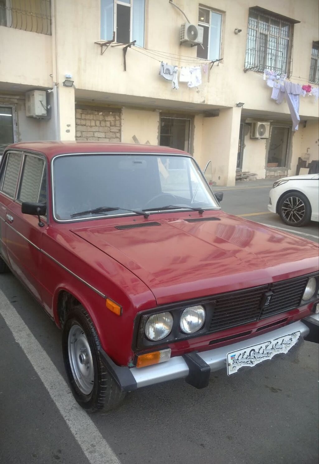 VAZ 2106 sedan - Kuzov: 4 qapılı sedan, qırmızı rəng - Mühərrik — Avtomobillər, Ağstafa (2)