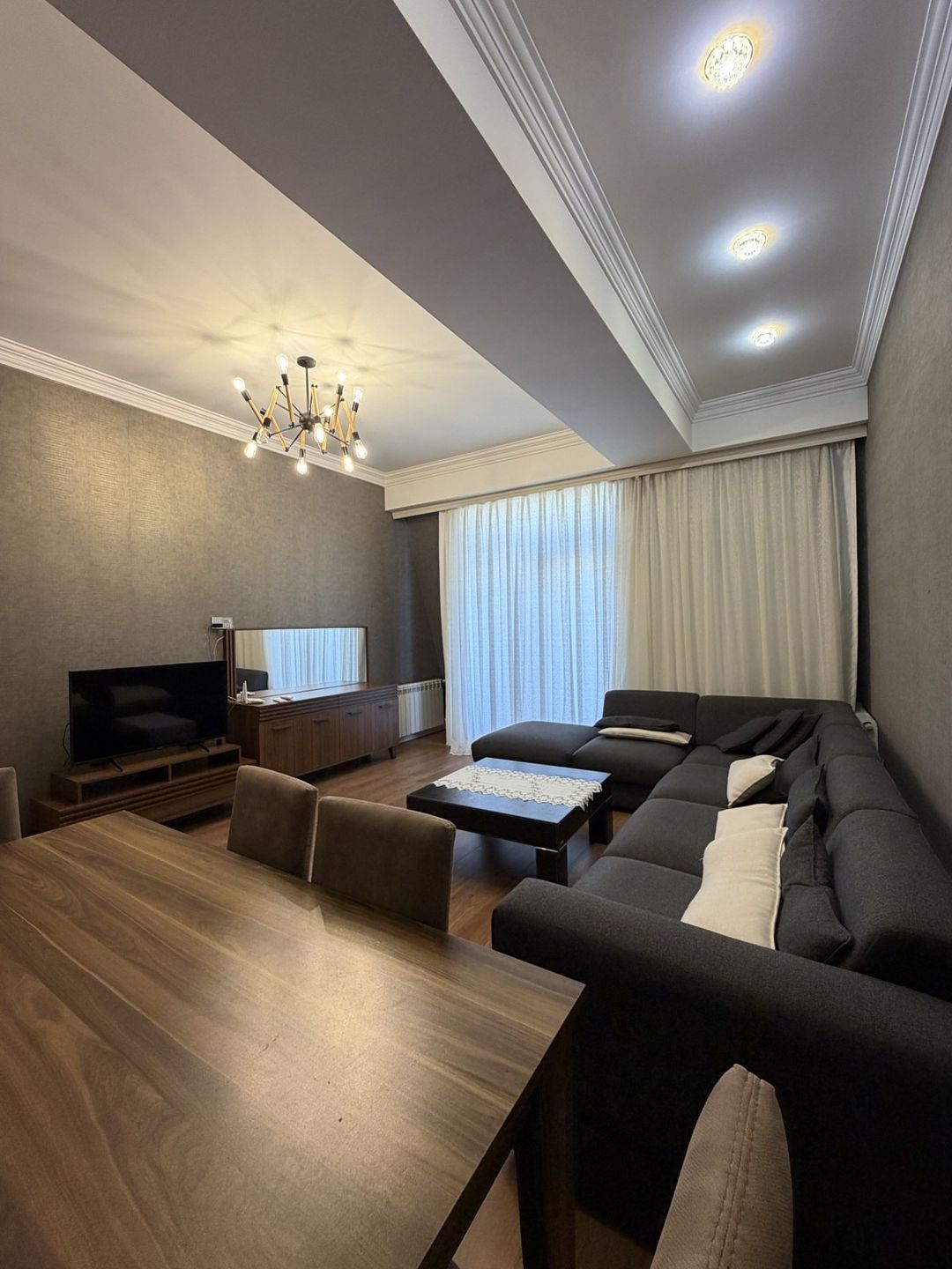 İcarəyə verilir 4 otaqlı yeni tikili 150 m² — Mənzil, Bakı (3)