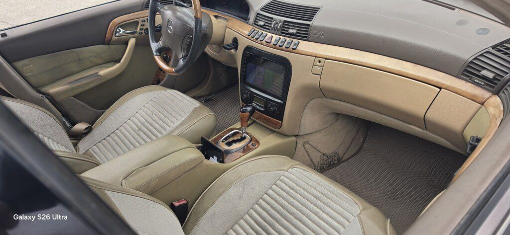 Mercedes S 500, 5.0 L, 1999 il, 567 890 km 88-DE-244 — Avtomobillər, Bakı (7)