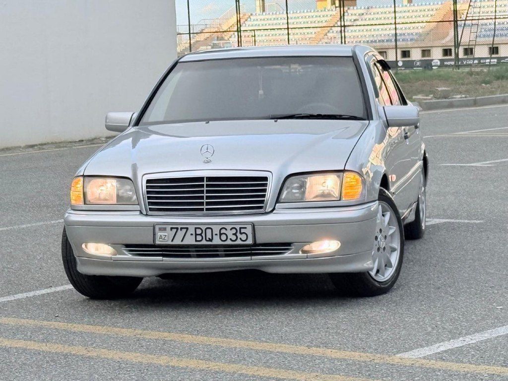 Mercedes C 220, 2.2 L, 2000 il, 355 555 km 77-BQ-635 — Avtomobillər, Sumqayıt (3)