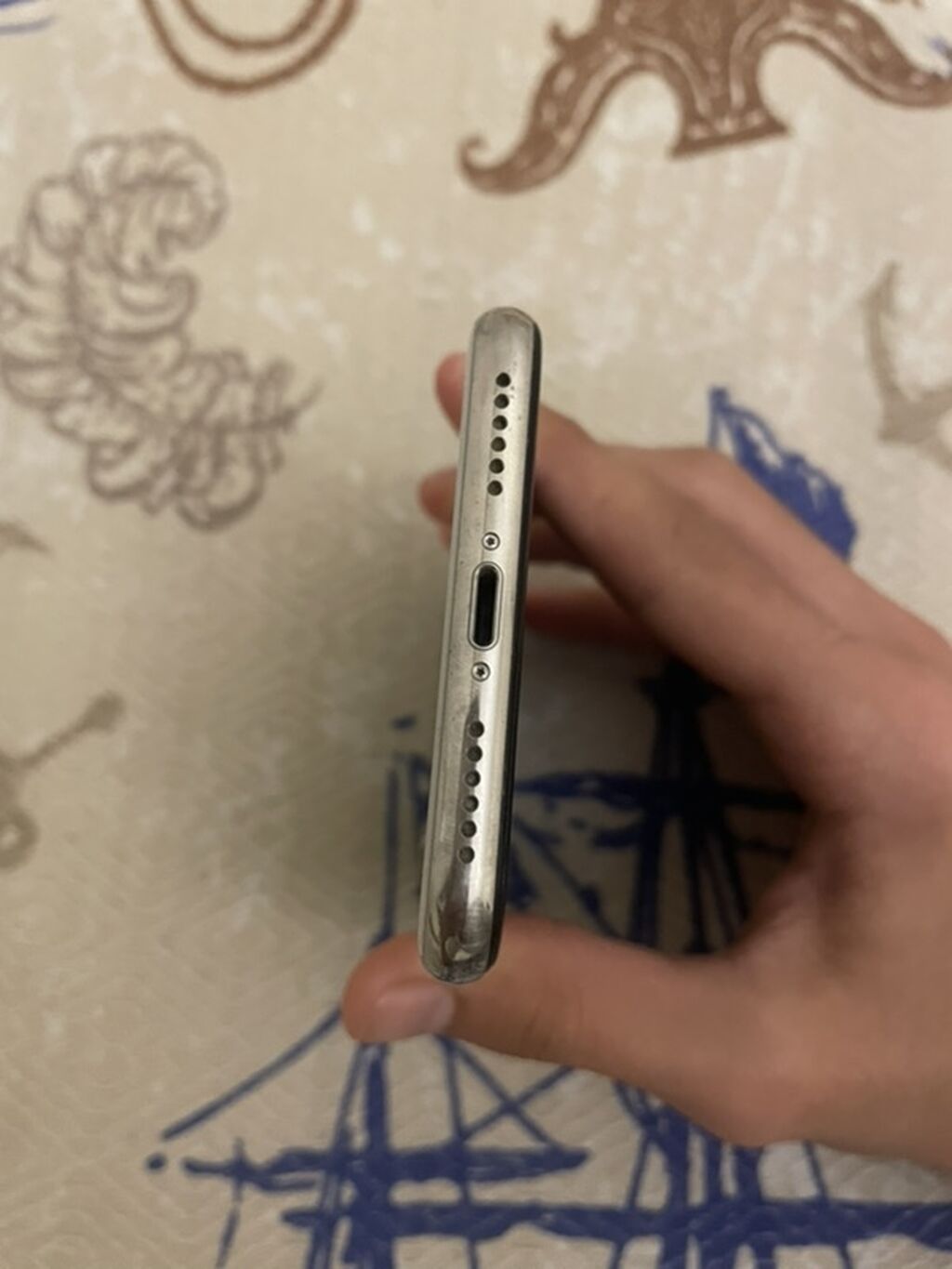 IPhone X, 64 GB, Gümüşü, Qırıq — Apple iPhone, Bakı (3)