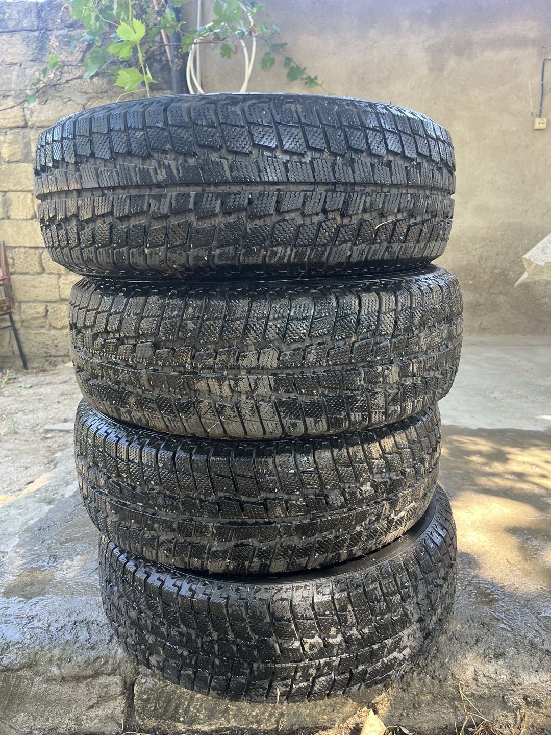 Lada (VAZ) Niva qış şinləri 215/60 R16 — Ehtiyat hissələri və aksesuarlar, Sumqayıt (4)