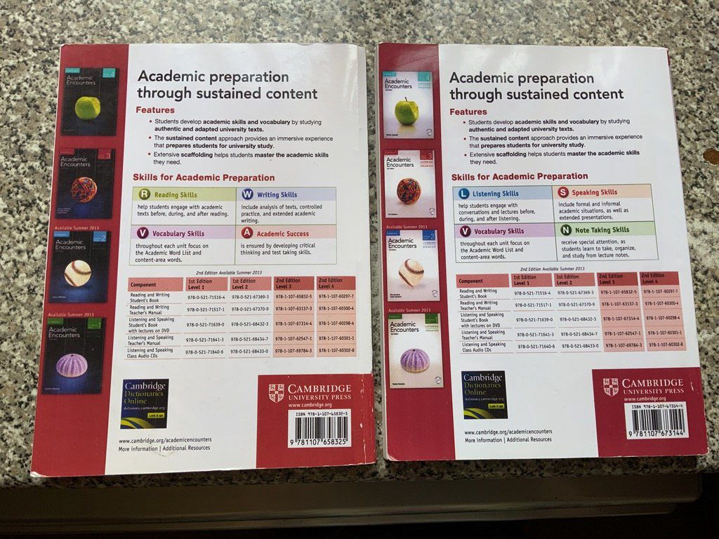 "Academic Encounters(Cambridge)" kitabları — Kitablar və jurnallar, Bakı (2)