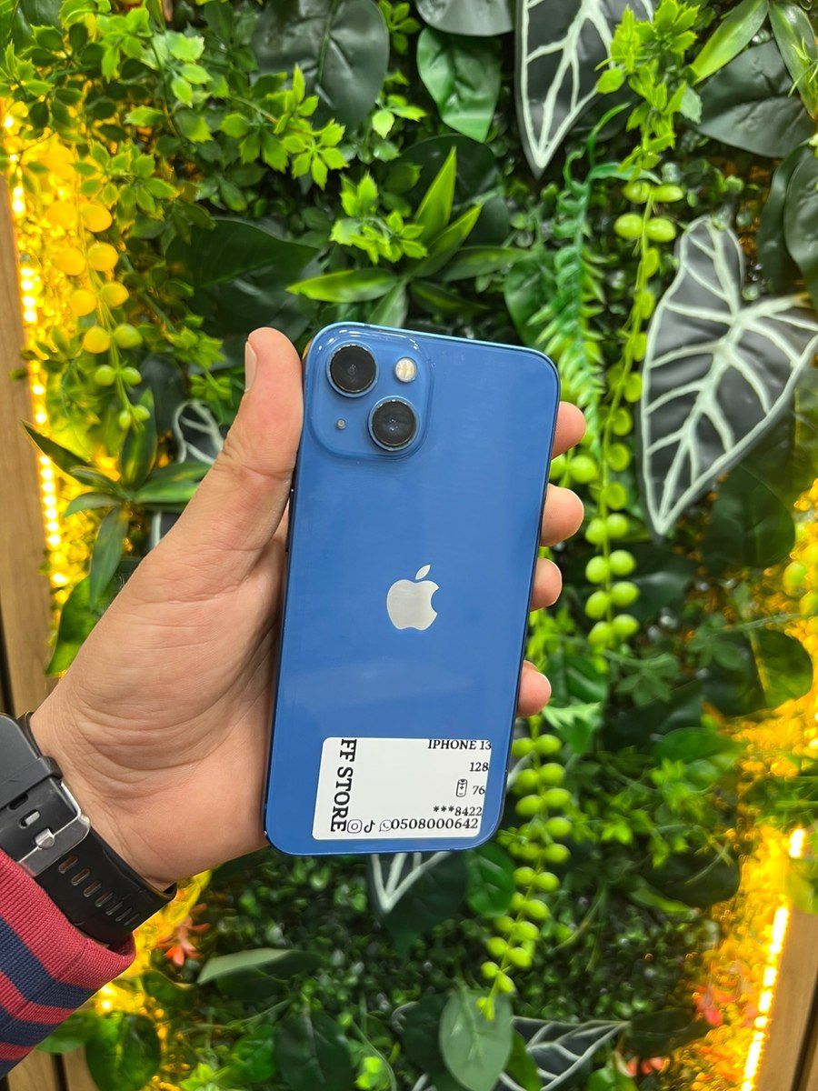 Apple iPhone 13 Blue 128GB/4GB — Smartfonlar, Bakı