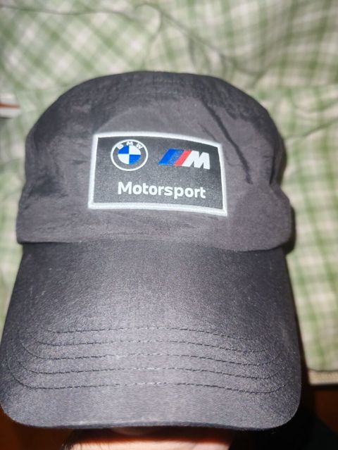 BMW M Motorsport beysbol papağı - Rəng: qara - Ön hissədə BMW loqosu — Bakı