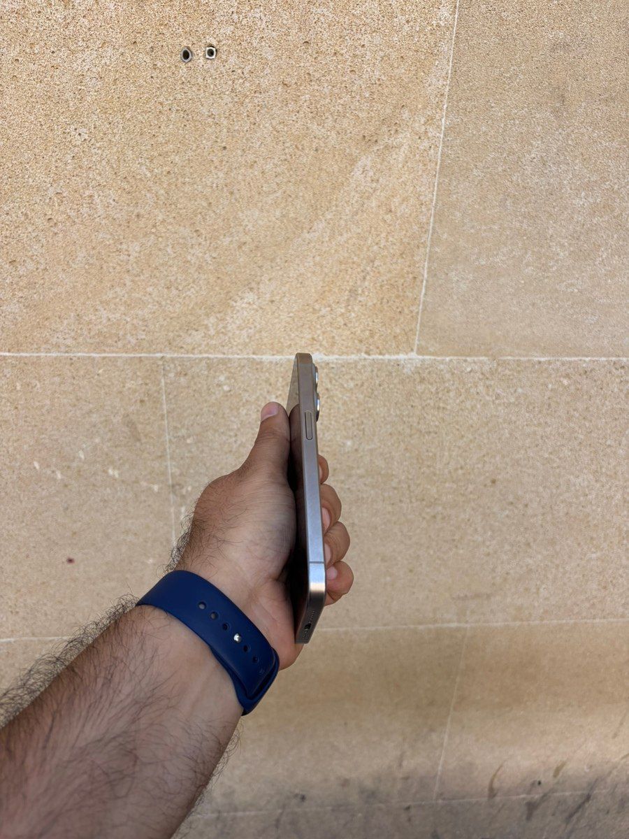 Apple iPhone 15 Pro Natural Titanium 128GB/8GB — Smartfonlar, Bakı (4)